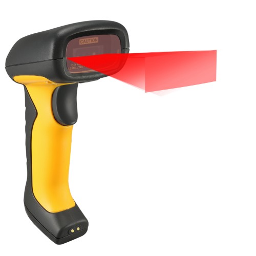 Adesso NuScan 5200TR - 2.4GHz RF Wireless Antimicrobial & Waterproof 2D Barcode Scanner