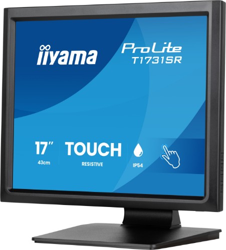 iiyama ProLite T1731SR-B2S computer monitor 43.2 cm (17") 1280 x 1024 pixels Touchscreen