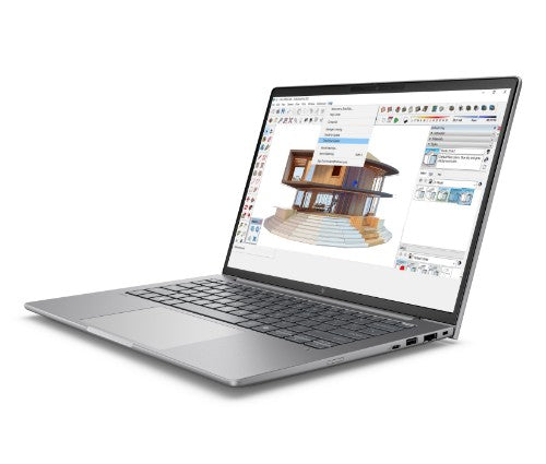 HP ZBook 8 G1i Data Science Intel Core Ultra 7 255H Mobile workstation 35.6 cm (14") WUXGA 32 GB DDR5-SDRAM 1 TB SSD NVIDIA RTX 500 Ada Wi-Fi 7 (802.11be) Windows 11 Pro AI Workstation, AI PC Silver