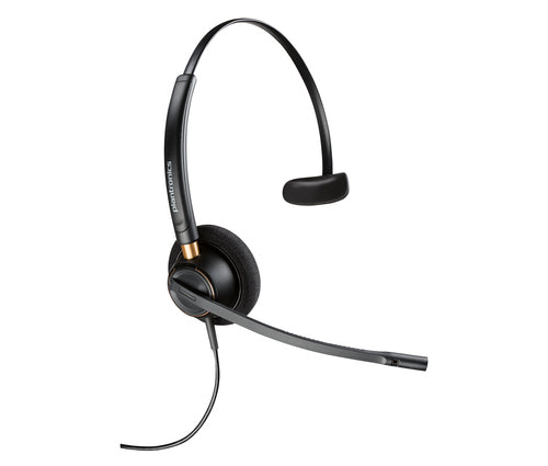HP Poly EncorePro HW510 Monaural Noise Cancelling Headset (requires a bottom cable)