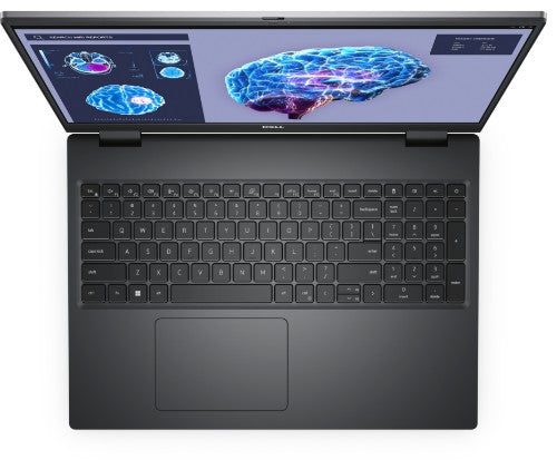 DELL Precision 7680 Intel® Core™ i9 i9-13950HX Mobile workstation 40.6 cm (16") Full HD+ 32 GB DDR5-SDRAM 1 TB SSD NVIDIA RTX 3500 Ada Wi-Fi 6E (802.11ax) Windows 11 Pro UK English Grey