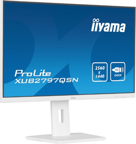 iiyama G-MASTER XUB2797QSN-W2 computer monitor 68.6 cm (27") 2560 x 1440 pixels Quad HD LED White