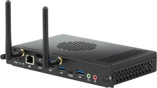 Viewsonic VPC35-W53-G1 PC/workstation Intel® Core™ i5 i5-1240P 8 GB DDR4-SDRAM 256 GB SSD Windows 11 Pro Slot-in PC Mini PC Black