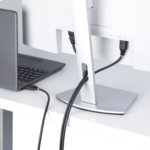 StarTech.com 8ft (2.4m) High Speed HDMI Cable with Gripping Connectors, 4K 60Hz/1440p 144Hz, HDR10/HDCP 2.2/ARC, 18Gbps, UHD HDMI 2.0 Cord for TV/Monitor/Display, TPE Jacket