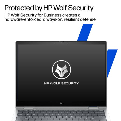 HP EliteBook 8 Flip G1i 13 inch Notebook AI PC Wolf Pro Security Edition Intel Core Ultra 7 255U Hybrid (2-in-1) 33.8 cm (13.3") Touchscreen WUXGA 32 GB LPDDR5x-SDRAM 512 GB SSD Wi-Fi 7 (802.11be) Windows 11 Pro Silver