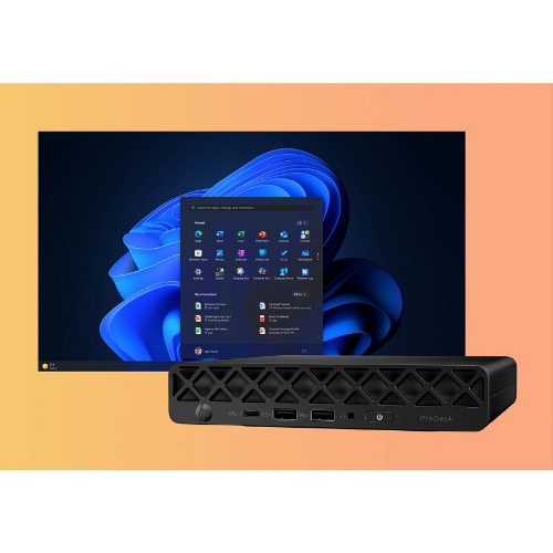 HP ProDesk 4 Mini G1i AI Wolf Pro Security Edition Intel Core Ultra 5 235T 32 GB DDR5-SDRAM 1 TB SSD Windows 11 Pro Mini PC AI PC Black