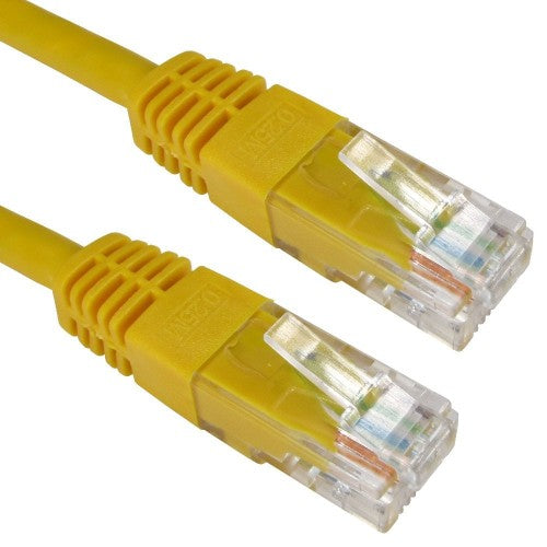 Cables Direct ERT-600Y networking cable Yellow 0.5 m Cat6 U/UTP (UTP)