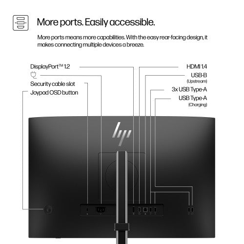 HP Series 5 Pro 24 inch WUXGA Monitor - 524pn