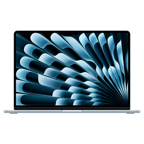 Apple MacBook Air Apple M M4 Laptop 38.9 cm (15.3") 16 GB 256 GB SSD Wi-Fi 6E (802.11ax) macOS Sequoia Blue