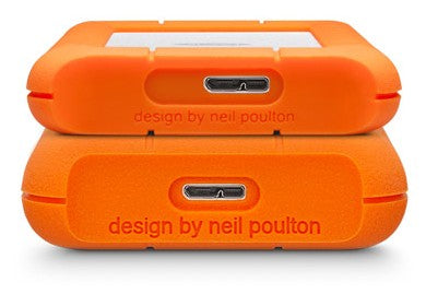LaCie Rugged Mini external hard drive 4 TB Orange