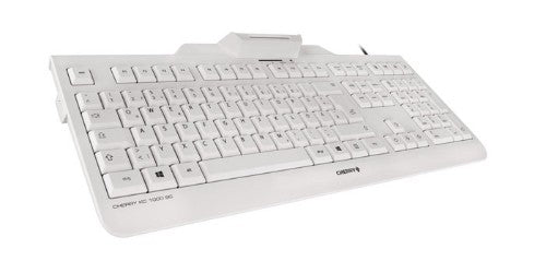 CHERRY KC 1000 SC keyboard USB AZERTY French Grey