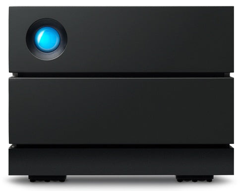 LaCie 2Big Raid USB-C 60TB disk array Desktop Black