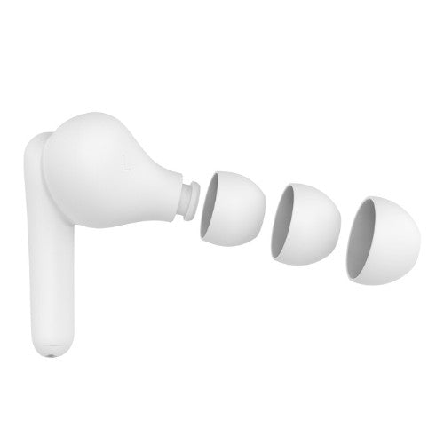 Belkin SoundForm Rhythm Headphones Wireless In-ear Calls/Music Micro-USB Bluetooth White