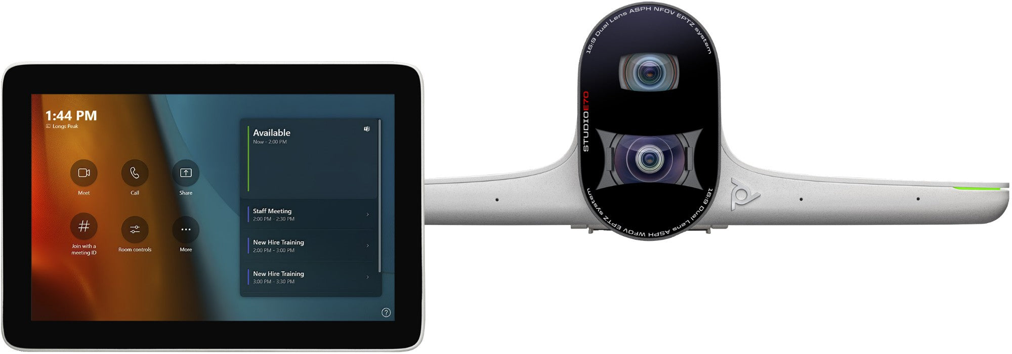 Studio Large Room Kit for MS Teams: Studio E70 Smart Camera with GC8 (ABU)