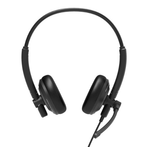 Port Designs PORT Connect 912005 headphones/headset Wired Head-band Calls/Music USB Type-C / USB Type-A Black