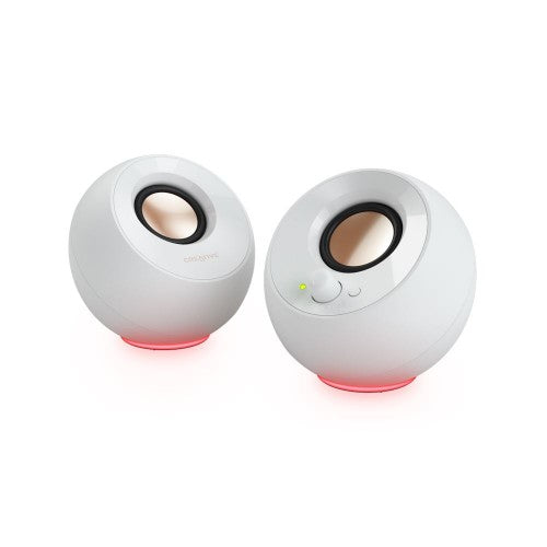 Creative Labs Pebble SE 1-way White Wired 4.4 W