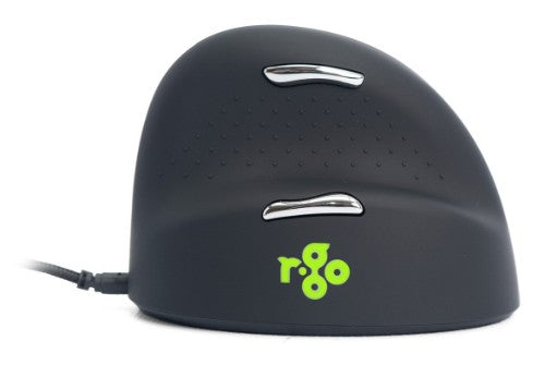 R-Go Tools Ergonomic mouse R-Go HE Break with break software, large (hand size ≥ 185 mm), right-handed, Wired, black