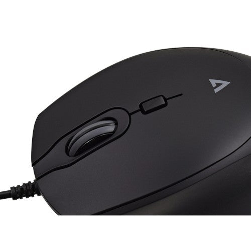 V7 MU350 USB Wired Pro Silent Mouse