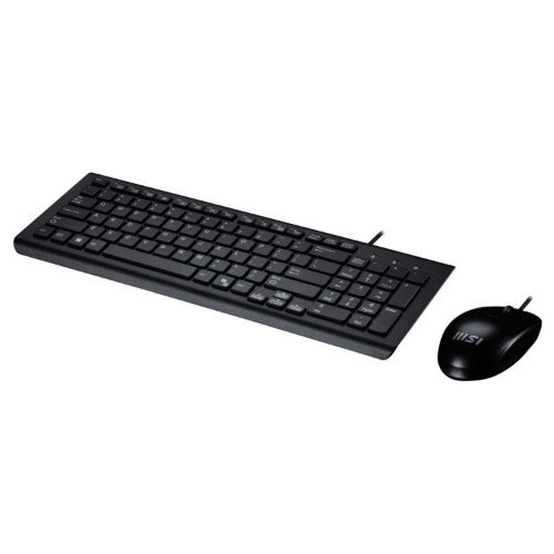 MSI USB Combo Copilot PRO_UK keyboard Mouse included Home/Office QWERTY UK English Black