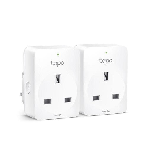 TP-LINK Tapo P110 V1 - Smart plug - mini - wireless - 802.11b/g/n - 2.4 Ghz (pack of 2)