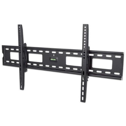 Manhattan Wall Mount for TV & Monitors (Tiltable), For screens 37" to 75", VESA compatibility: all between 200x200mm to 800x400mm - check the dimensions of the four mounting holes on back of screen to ensure it fits, Max 75kg, Black, Bracket