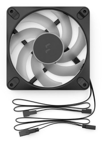 Fractal Design Dynamic 3 12 RGB 2200RPM 4 Pinos PWM Black (3-Pack)