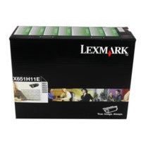 Lexmark X651H11E Toner cartridge black return program, 25K pages ISO/IEC 19752 for Lexmark X 650/656
