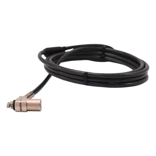 DICOTA D31831 cable lock Black, Silver 2 m