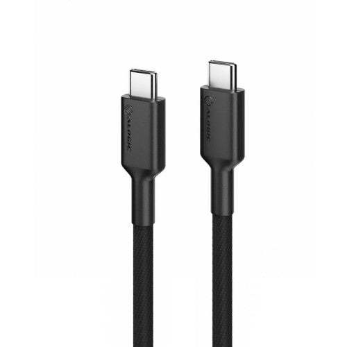 ALOGIC Elements Pro USB 2.0 USB-C to USB-C Cable 1m Black – 5A/ 480Mbps