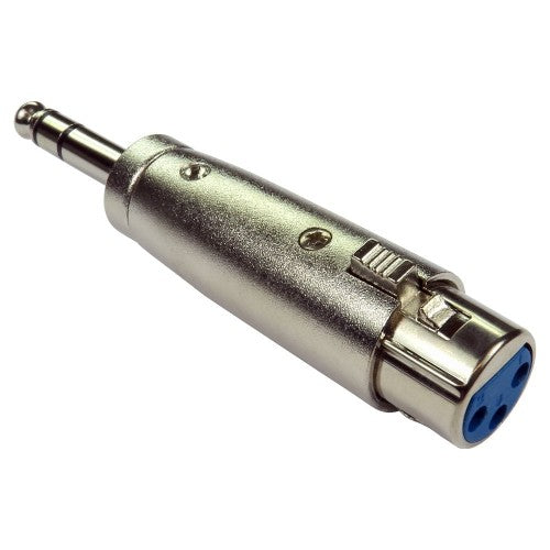 Cables Direct 3XLR-100 cable gender changer 6.35mm XLR Metallic