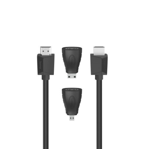 Hama 00200705 HDMI cable 1.5 m HDMI Type A (Standard) Black