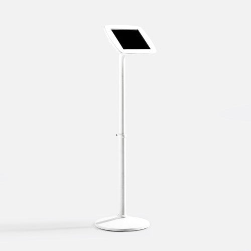 Bouncepad Original Elevate (inc USB Cable) | Apple iPad Pro 7th Gen 13-inch (2024) | White | Covered Front Camera and Home Button