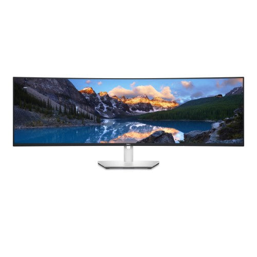 DELL UltraSharp U4924DW computer monitor 124.5 cm (49") 5120 x 1440 pixels 5K Ultra HD LCD Black, Silver