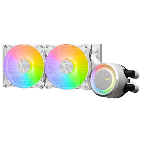 MSI MAG Coreliquid E240 WHITE Motherboard, Processor All-in-one liquid cooler 12 cm
