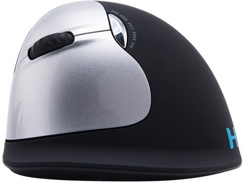 R-Go Tools Ergonomic mouse R-Go HE Break with break software, large (hand size ≥ 185 mm), left-handed, Bluetooth, black