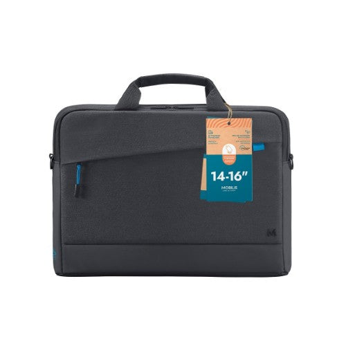 Mobilis 025028 laptop case 40.6 cm (16") Briefcase Black