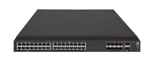 HPE FlexFabric 5700-32XGT-8XG-2QSFP+ Managed L3 10G Ethernet (100/1000/10000) 1U Black