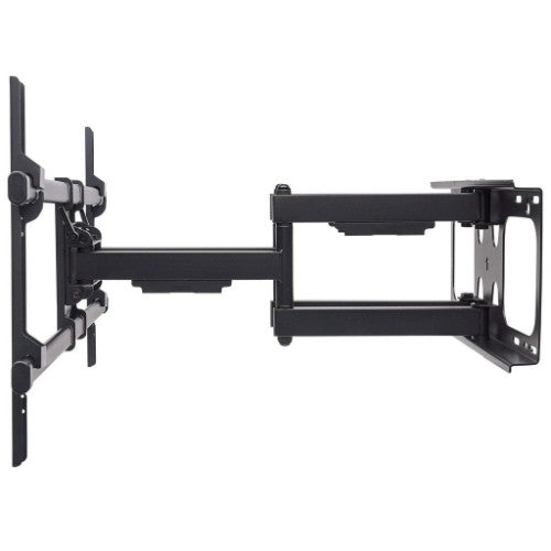 Manhattan Wall Mount for TV & Monitors (Full Motion), For screens 37" to 75", VESA compatibility: all between 200x200mm to 800x400mm - check the dimensions of the four mounting holes on back of screen to ensure it fits, Max 75kg, Black, Bracket, Lifetime