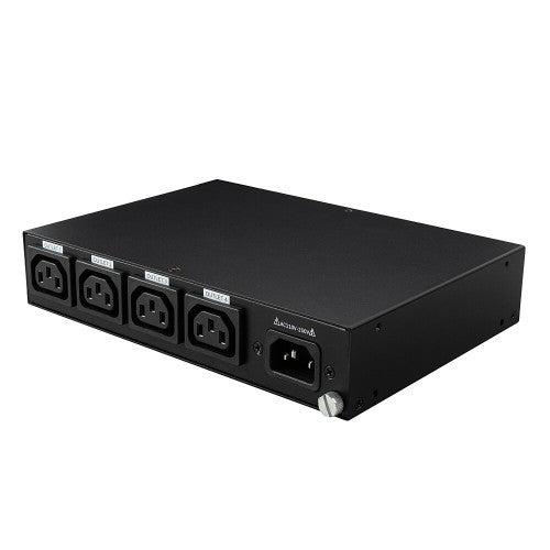 Lindy 32622 power distribution unit (PDU) 4 AC outlet(s) 1U Black