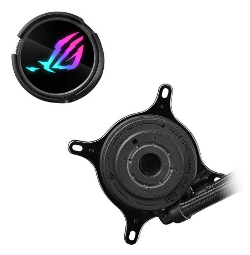 ASUS ROG Strix LC III 240 ARGB Processor Liquid cooling kit 12 cm Black