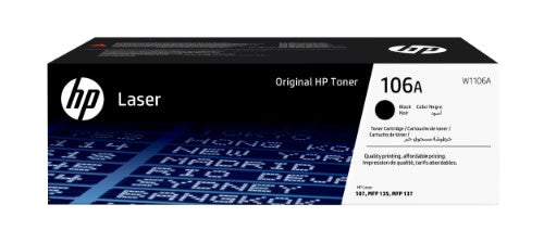 HP W1106A/106A Toner cartridge, 1K pages ISO/IEC 19752 for HP Laser 107