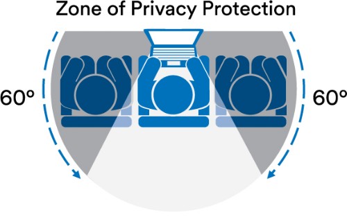3M Privacy Filter for 43in Monitor, 16:9, PF430W9B