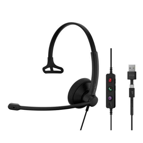 EPOS IMPACT 100 MS Mono USB-C+A