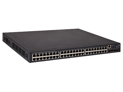 HPE 5130-48G-PoE+-4SFP+ (370W) EI Managed L3 Gigabit Ethernet (10/100/1000) Power over Ethernet (PoE) 1U Black