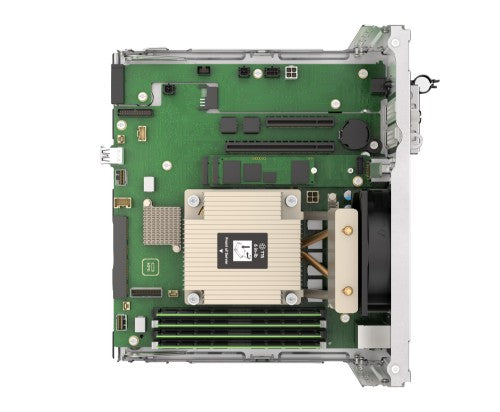 HPE ProLiant MicroServer Gen11 E-2434 4-core 1P 16GB-U VROC 4LFF-NHP 1TB 180W External PS Server