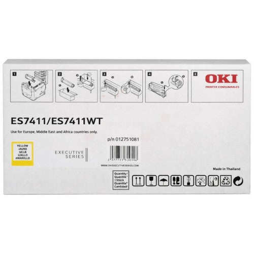 OKI 01275101 Drum kit yellow, 20K pages for OKI ES 7411/WT/Pro 7411 WT