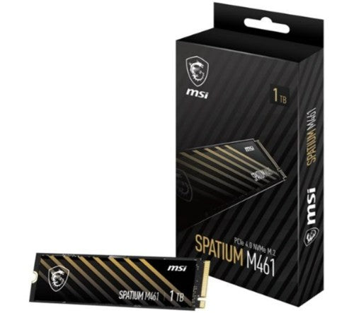MSI Spatium S78-440L1D0-P83 internal solid state drive 1 TB M.2 PCI Express 4.0 NVMe 3D NAND