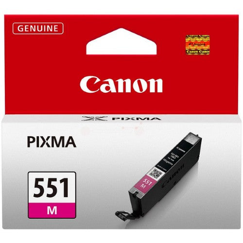 Canon 6510B001/CLI-551M Ink cartridge magenta, 319 pages ISO/IEC 24711 132 Photos 7ml for Canon Pixma IP 8700/IX 6850/MG 5450/MG 6350/MX 725