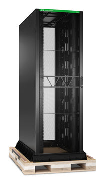 APC NetShelter SX Advanced Rack, High Strength, 48U, 2258H x 750W x 1295D mm, with Shock Package, Black