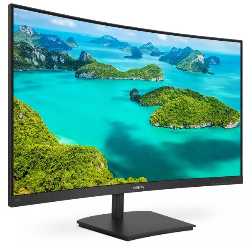 Philips E Line 241E1SC/00 computer monitor 59.9 cm (23.6") 1920 x 1080 pixels Full HD LED Black